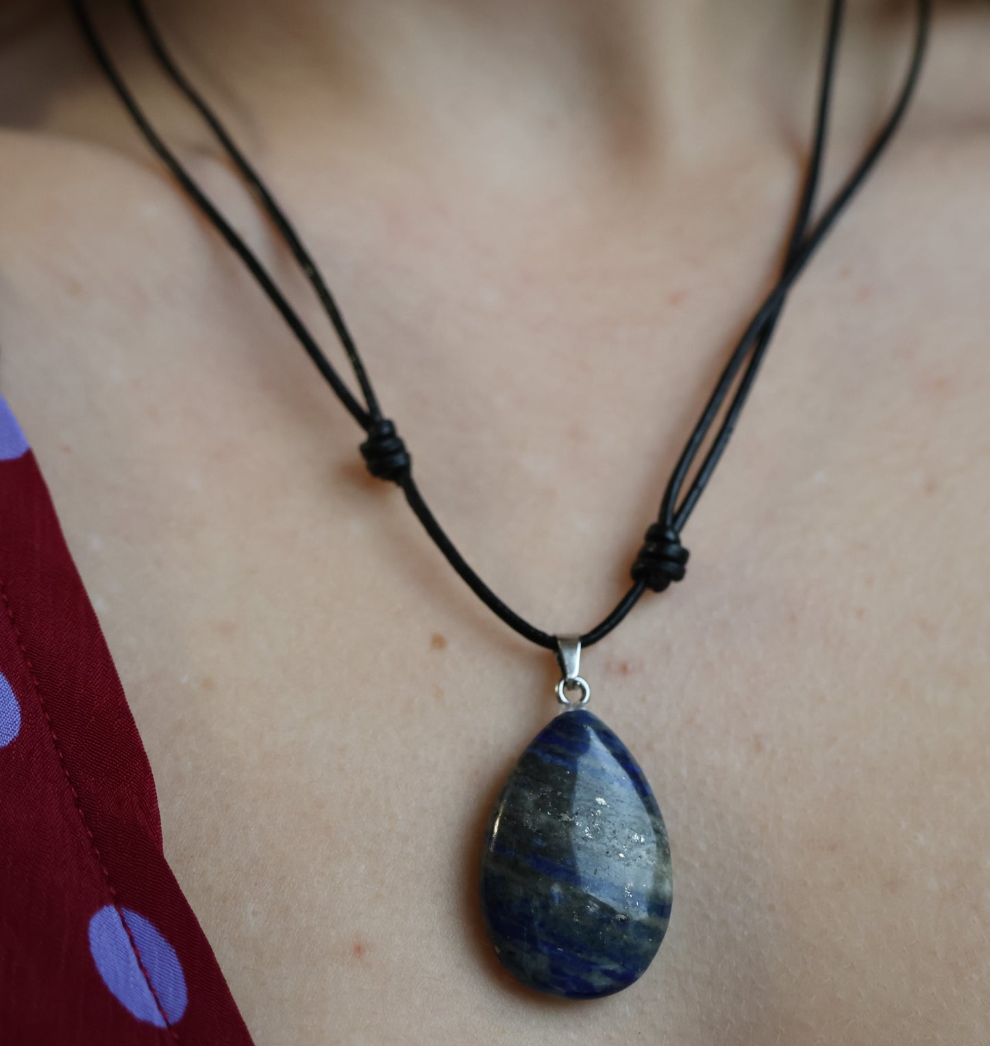 Collier pendentif larme - LuvEarth