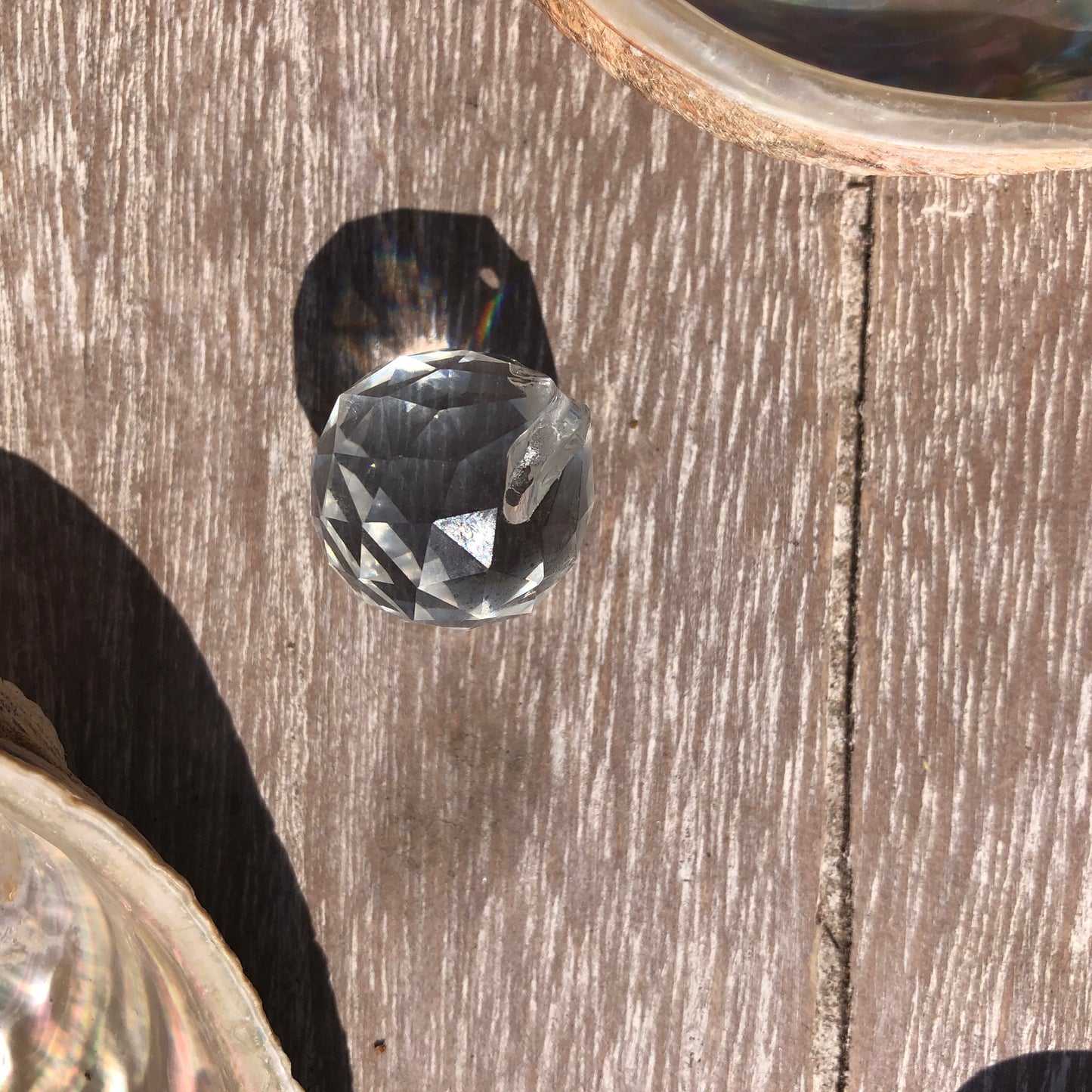 Boule de cristal à facettes Feng-Shui