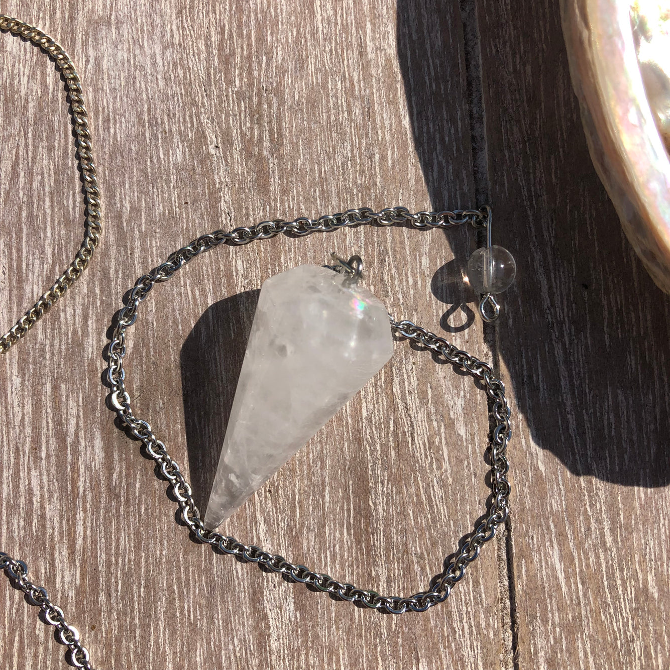 Pendule Cristal de roche