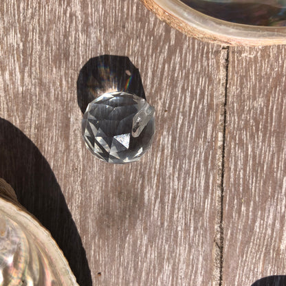 Boule de cristal à facettes Feng-Shui
